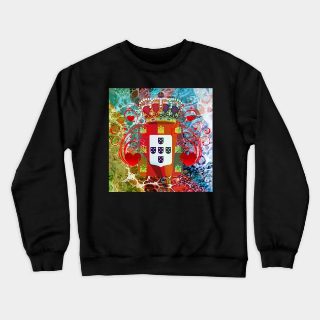 Portugal Crewneck Sweatshirt by Azorean1963